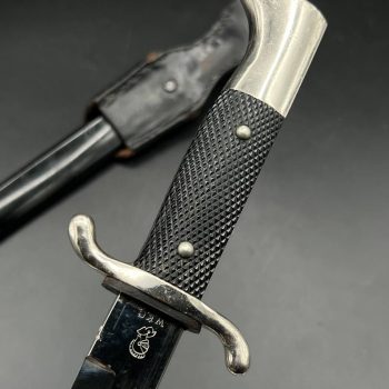 Parade dagger of the fire brigade, 1933 model saw back [WKC] Brand mark 