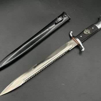 Parade dagger of the fire brigade, 1933 model saw back [Unidentified manufacturer]   Police insignia