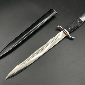 Parade dagger of the fire brigade, 1933 model saw back [Unidentified manufacturer]   Police insignia