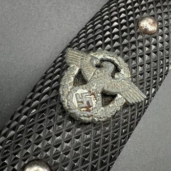 Parade dagger of the fire brigade, 1933 model saw back [Unidentified manufacturer]   Police insignia