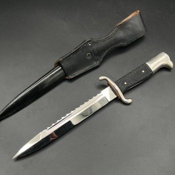 Parade dagger of the fire brigade, 1933 model saw back [KJ] Brand mark  