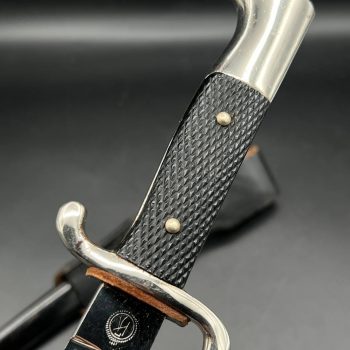 Parade dagger of the fire brigade, 1933 model saw back [KJ] Brand mark  