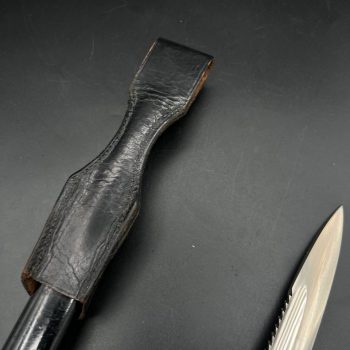 Parade dagger of the fire brigade, 1933 model saw back [Ernst Pack & Sohne] Brand mark 