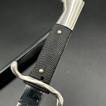 Parade dagger of the fire brigade, 1933 model saw back [Anton Wingen Jr.] Brand mark  