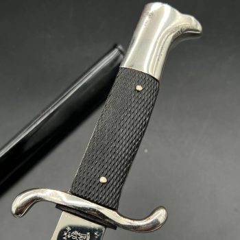 Parade dagger of the fire brigade, 1933 model saw back [Anton Wingen Jr.] Brand mark  