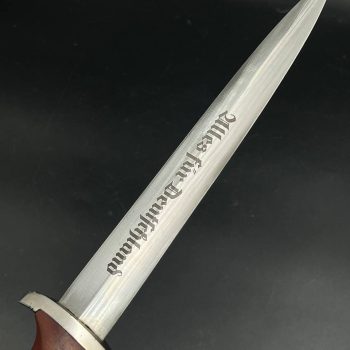 SA Service Dagger (RZM type) [Puma] Stamp - M7/27