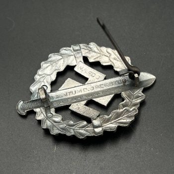  SA Sports Badge model 1933 in silver    [WERNER REDO]   