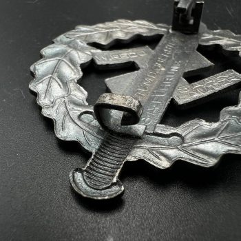  SA Sports Badge model 1933 in silver    [WERNER REDO]   