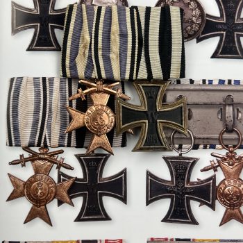 Medal bar for two awards south German / Bavarian style (early) German Empire