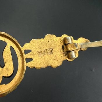 Bomber Badge in gold [G.H. Osang]  