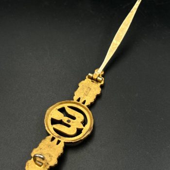 Bomber Badge in gold [G.H. Osang]  