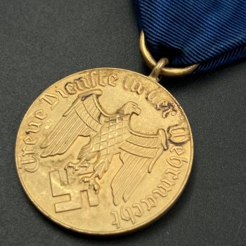 12-Year Long Service Award with an imperial eagle clasp for the Army and Navy   