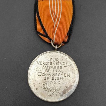 Participation Medal in the Olympic Games - Berlin. (Third Class)   