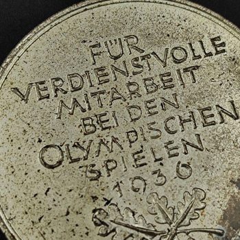 Participation Medal in the Olympic Games - Berlin. (Third Class)   