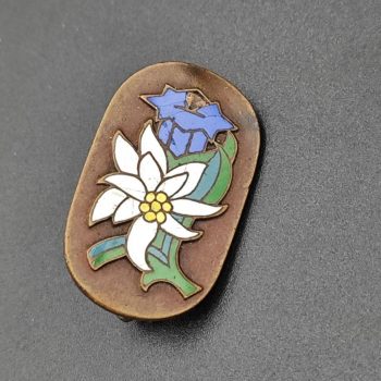 Traditional emblem on the cap of the Imperial Labour Service (RAD).  Deschler & Sohn, München 