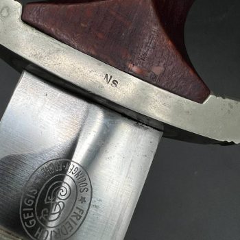 SA Service Dagger (Early type) [Geigis Friedrich] Manufacturer's stamp 