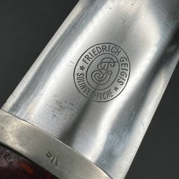 SA Service Dagger (Early type) [Geigis Friedrich] Manufacturer's stamp 