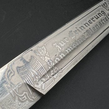 Etched Bayonet [FW. Höller]   [Jäger type] 