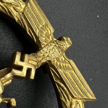 U-Boat War Badge [Schwerin] Buntmetall  Rare type