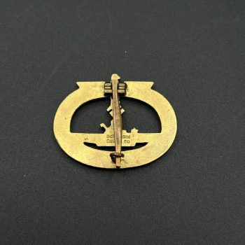 U-Boat War Badge [Schwerin] Buntmetall  Rare type