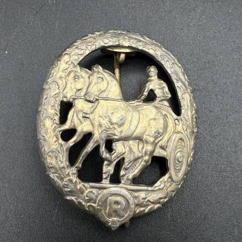    Wagon Driver Qualification Badge in gold  [STEINHAUER & LÜCK]   