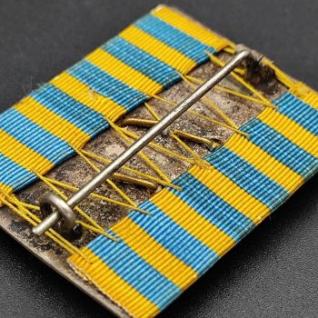 25-Year Long Service Award in the fire service. Duchy of Brunswick Sample from 1887–1918   