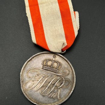   Medal Honor Decoration 2nd Class   Prussia Award set with certificate 
