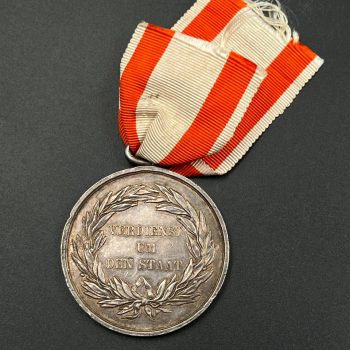   Medal Honor Decoration 2nd Class   Prussia Award set with certificate 