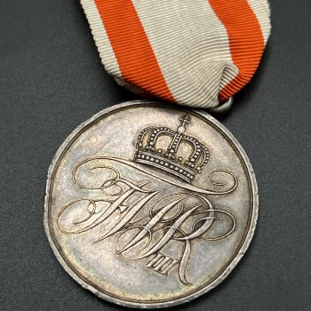   Medal Honor Decoration 2nd Class   Prussia Award set with certificate 
