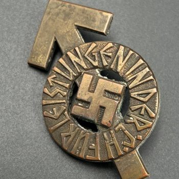   Sport Badge of HJ model 1934 in bronze   [STEINHAUER & LÜCK]  RZM code: М 1/63 Numbered - 195776