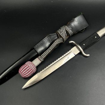 Parade dagger of the fire brigade, 1933 model saw back [Robi Klaas] Brand mark 