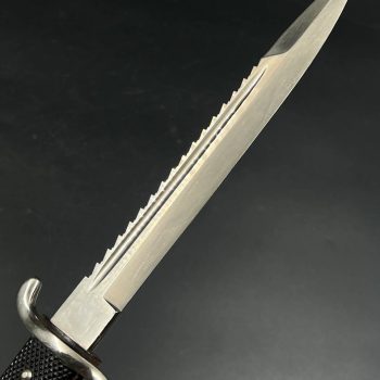 Parade dagger of the fire brigade, 1933 model saw back [Robi Klaas] Brand mark 