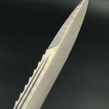 Parade dagger of the fire brigade, 1933 model saw back [Robi Klaas] Brand mark 