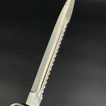 Parade dagger of the fire brigade, 1933 model saw back [Robi Klaas] Brand mark 