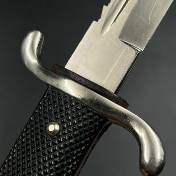 Parade dagger of the fire brigade, 1933 model saw back [Robi Klaas] Brand mark 