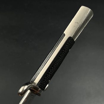 Parade dagger of the fire brigade, 1933 model saw back [Robi Klaas] Brand mark 