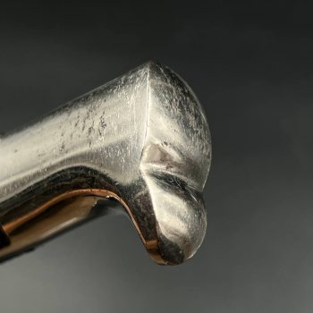 Parade dagger of the fire brigade, 1933 model saw back [Robi Klaas] Brand mark 