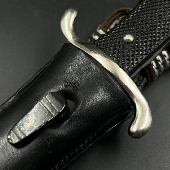 Parade dagger of the fire brigade, 1933 model saw back [Robi Klaas] Brand mark 