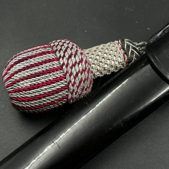 Parade dagger of the fire brigade, 1933 model saw back [Robi Klaas] Brand mark 