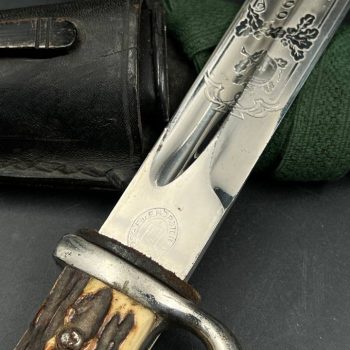 Etched Bayonet [E. & F. Horster]   [Jäger type] 
