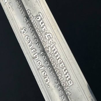 Etched Bayonet [E. & F. Horster]   [Jäger type] 
