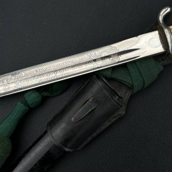 Etched Bayonet [E. & F. Horster]   [Jäger type] 