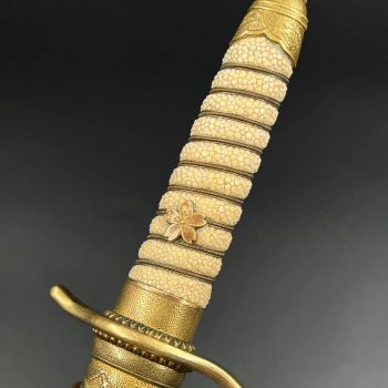 Naval Officer's Dirk, 1883 Meiji (1868–1912)   