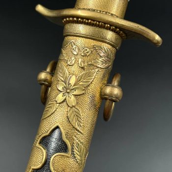 Naval Officer's Dirk, 1883 Meiji (1868–1912)   