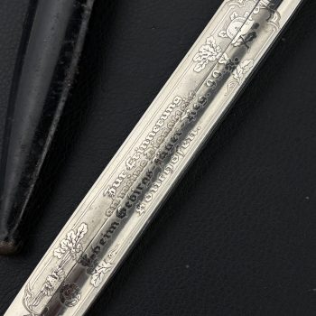 Etched Bayonet [E. & F. Horster]   [Jäger type] 
