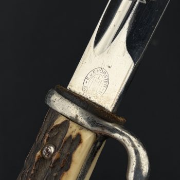 Etched Bayonet [E. & F. Horster]   [Jäger type] 