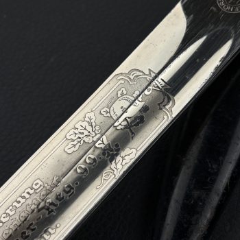 Etched Bayonet [E. & F. Horster]   [Jäger type] 