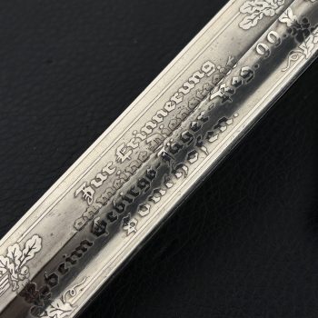 Etched Bayonet [E. & F. Horster]   [Jäger type] 