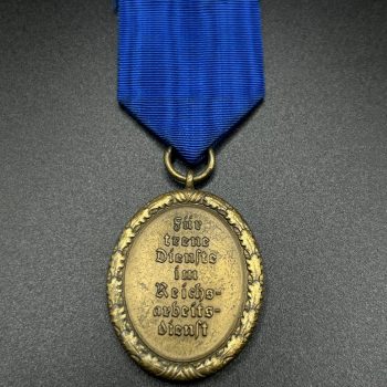 4-Year Long Service Award in the RAD No maker mark  