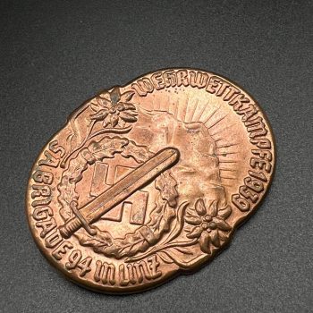 SA Brigade 94 Linz Competition Badge 1939 